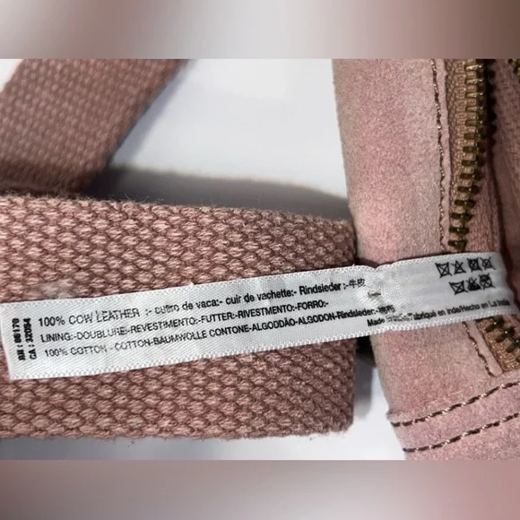 Free people Hudson sling bag dusty mauve pink new without tags never used - Picture 14 of 15